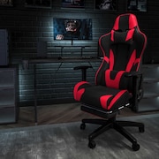 FLASH FURNITURE Red Reclining Gaming Chair with Footrest CH-187230-RED-GG
